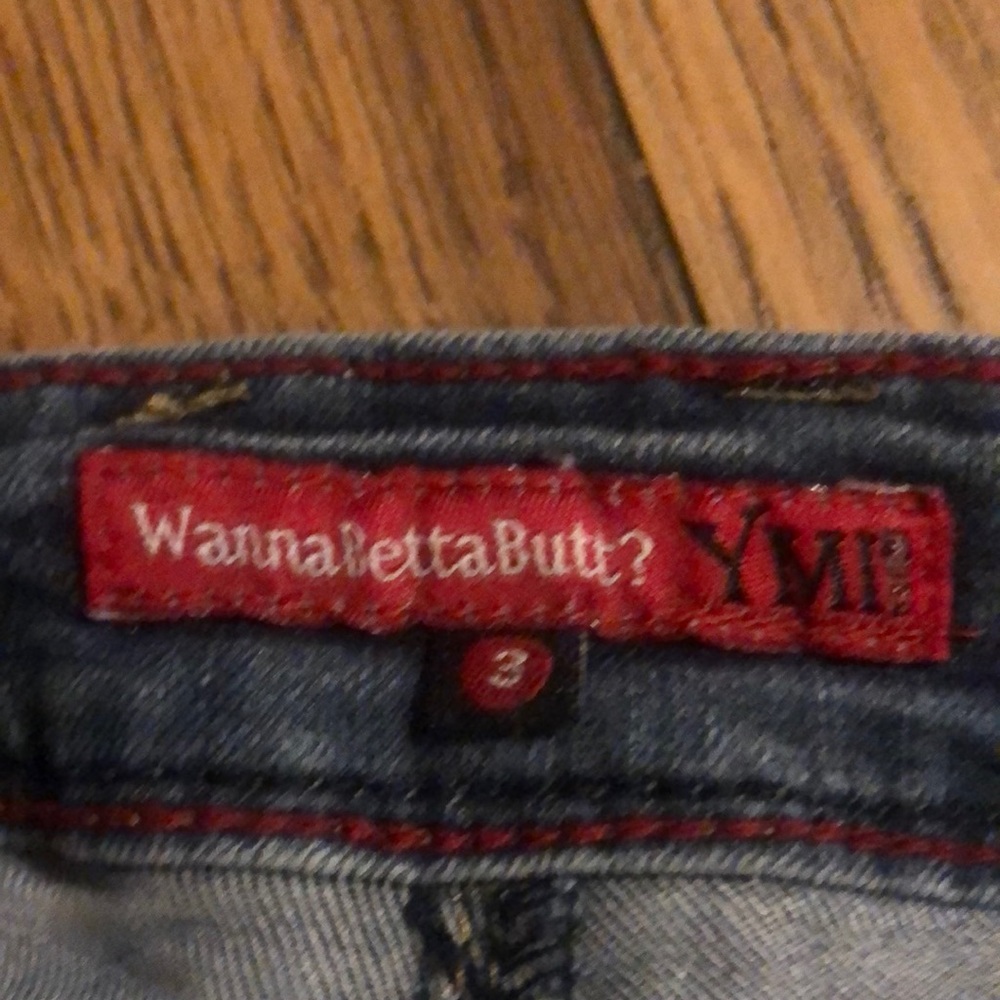 Straight leg jeans